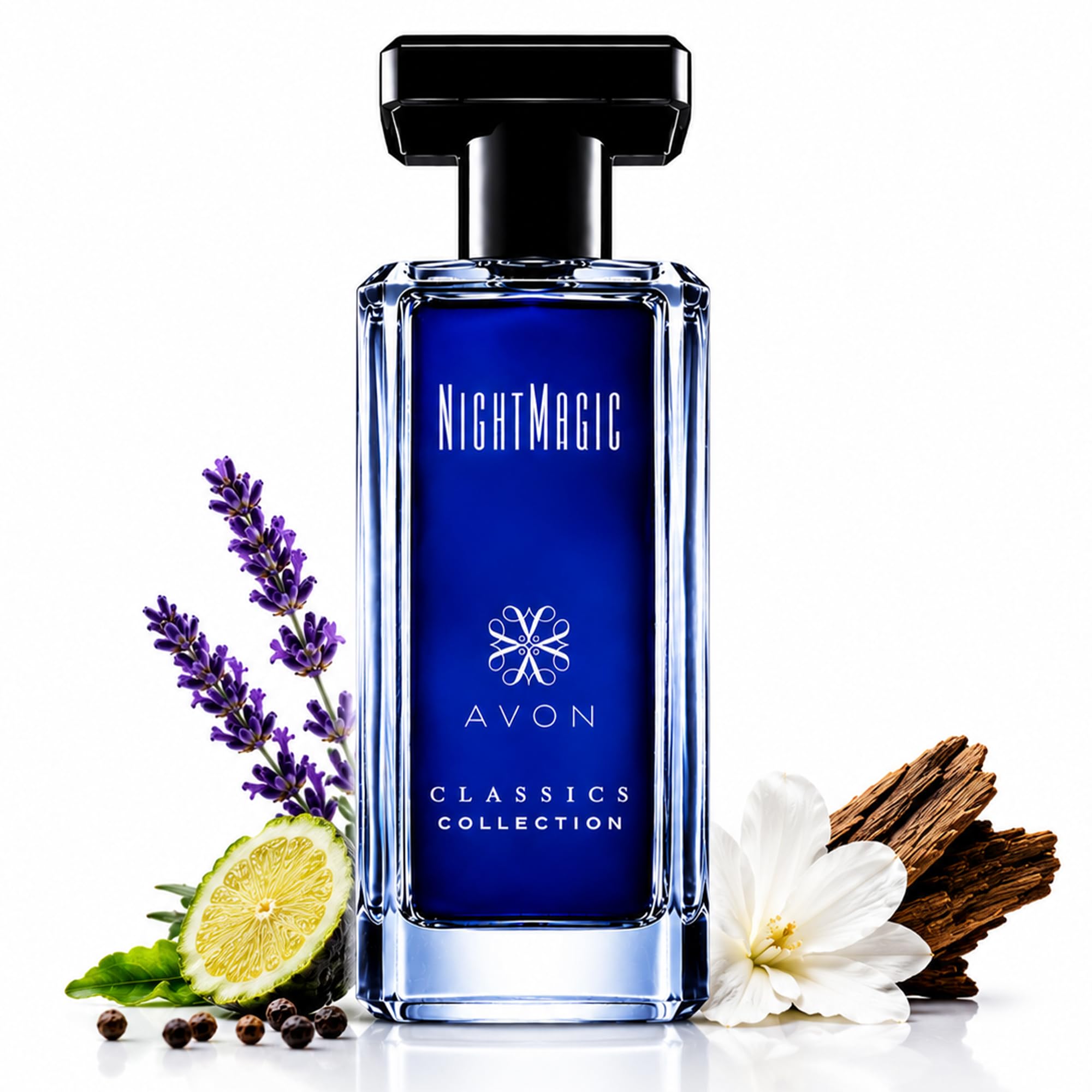 Amazon.com : AVON Classics Night Magic Cologne for Women — Woody
