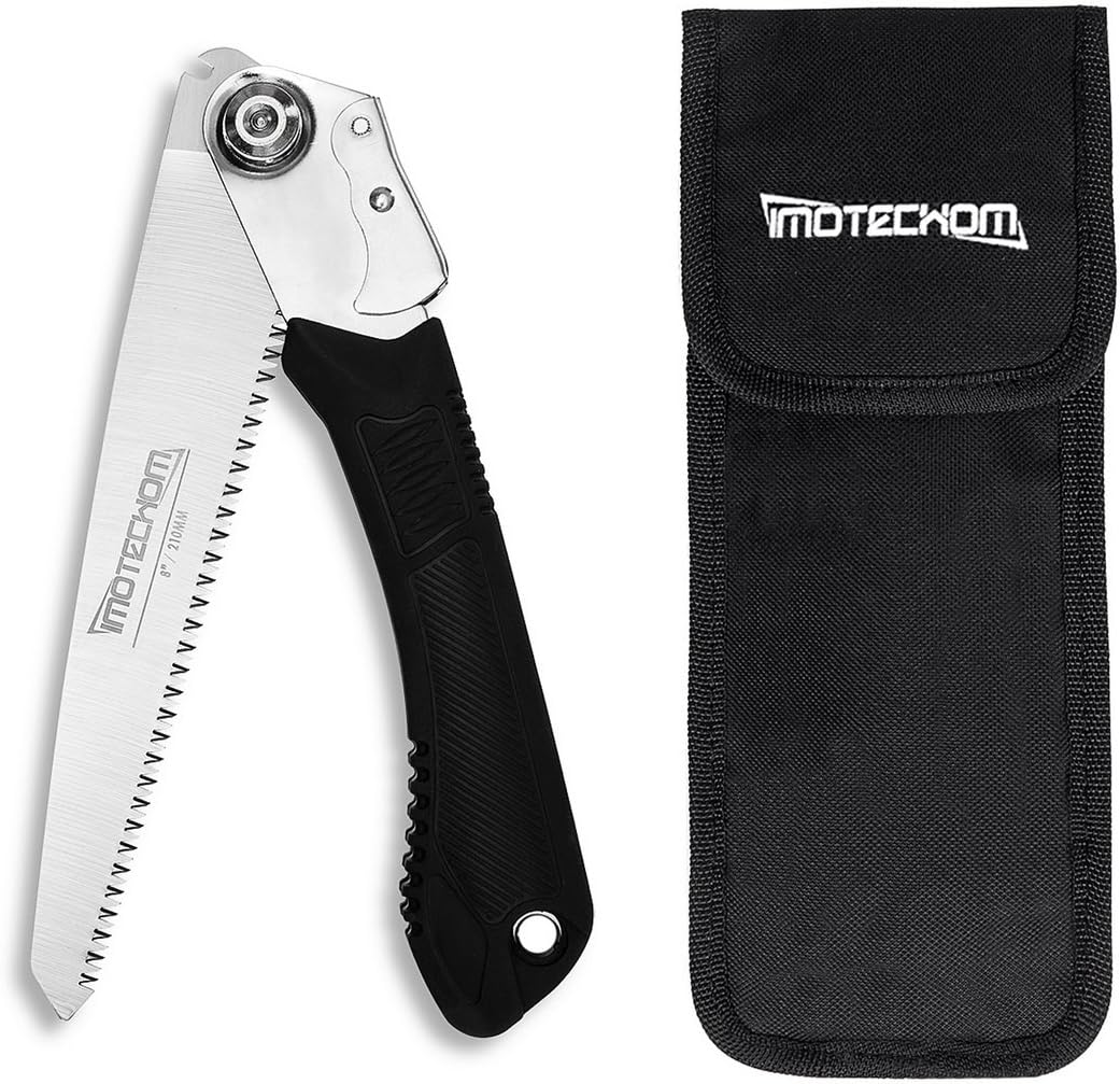 8.2 Inches Folding Saw, 210MM Foldable Pruning Saw with 600D Carry Bag