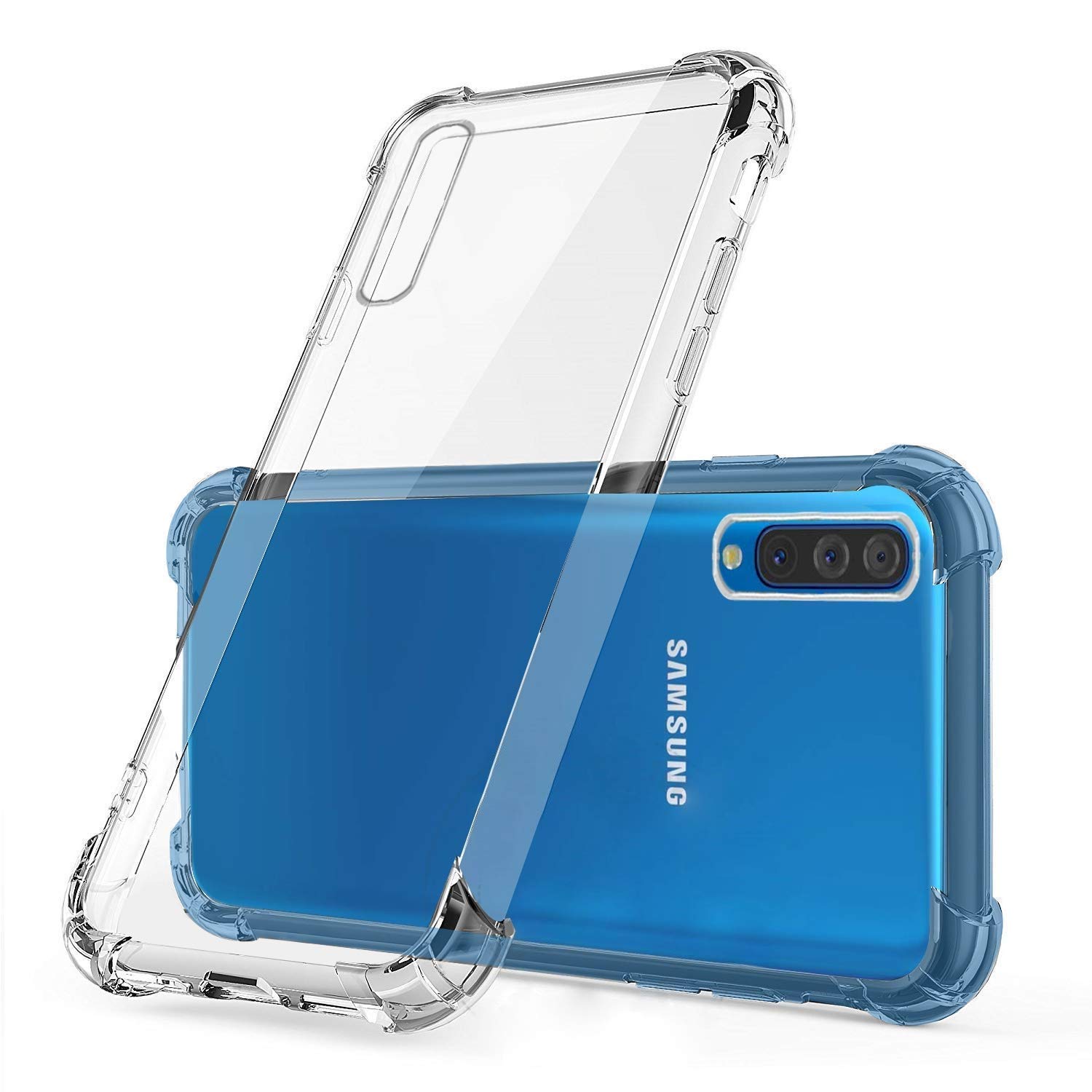 Back Cover for Samsung Galaxy A50 (Armour|Silicone|Transparent) (B082XLXNMJ) Amazon Price History, Amazon Price Tracker