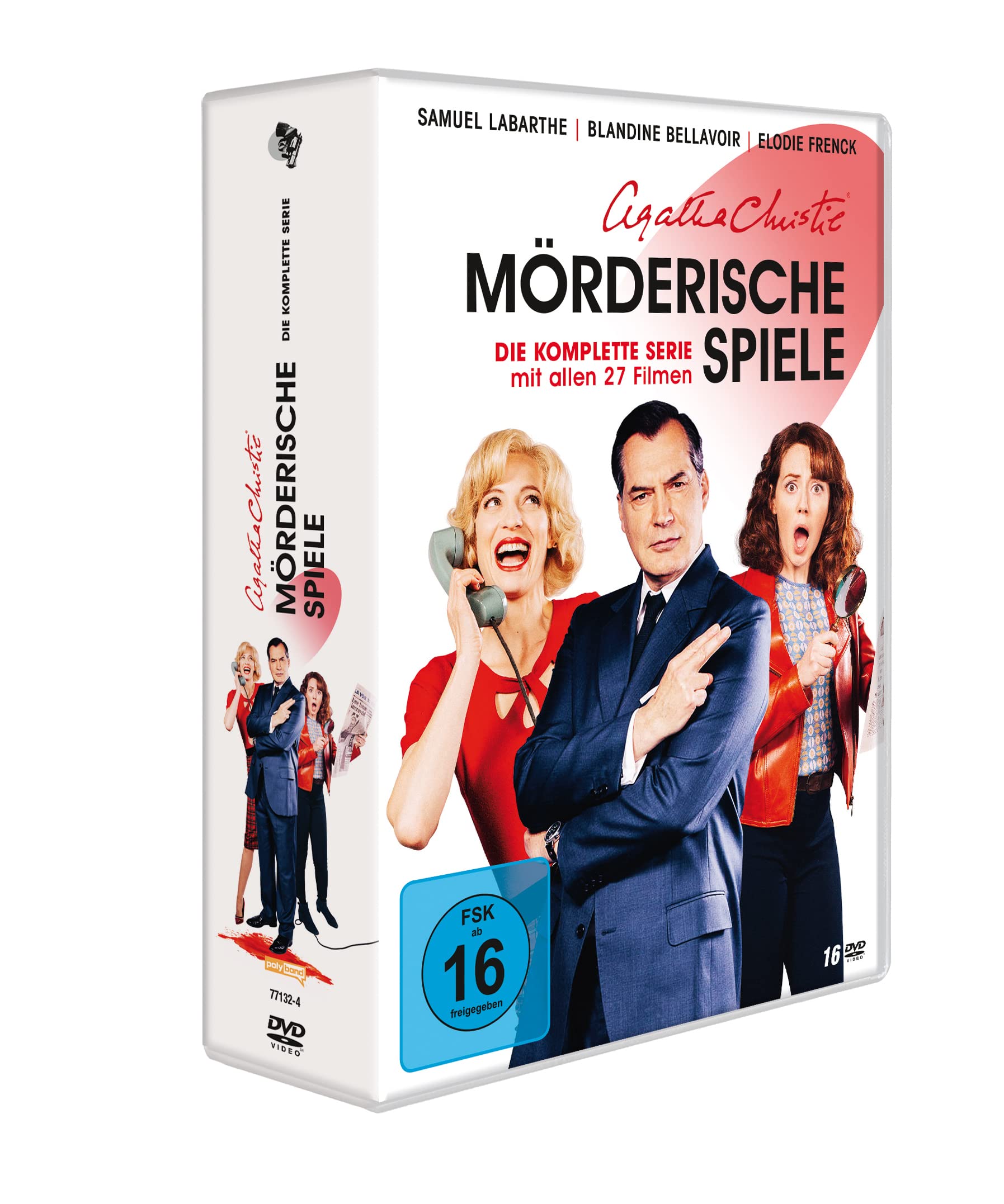 Agatha Christie: Mörderische Spiele - Die komplette Serie - Alle 27 Filme auf 16 DVDs