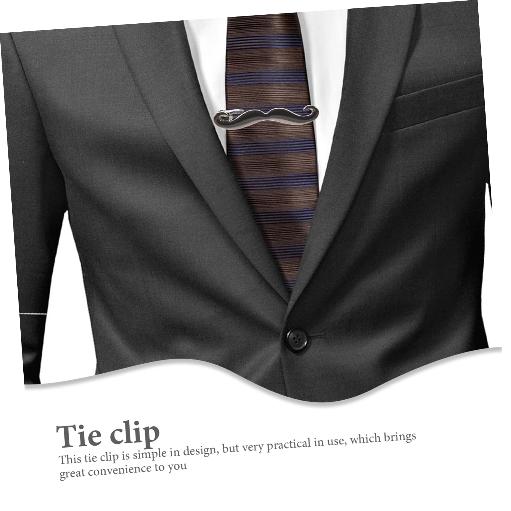 Clips Para Cuello Con Clip Para Hombres Recortadora De Barba Para Hombres Corbata De Aleación