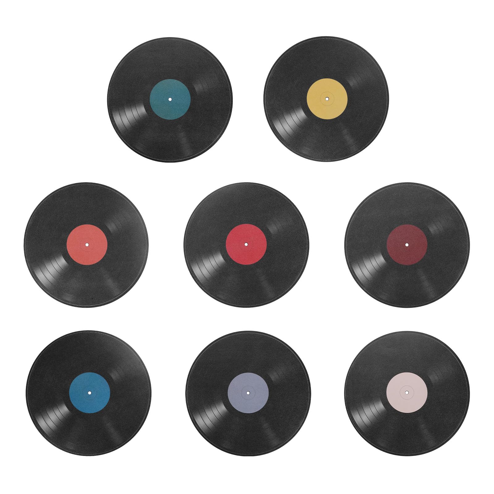 Autocollants de vinyle esthétiques muraux de 24 cm pour décoration chambre