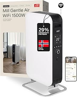 Radiador a óleo inteligente Mill WiFi 1500 W
