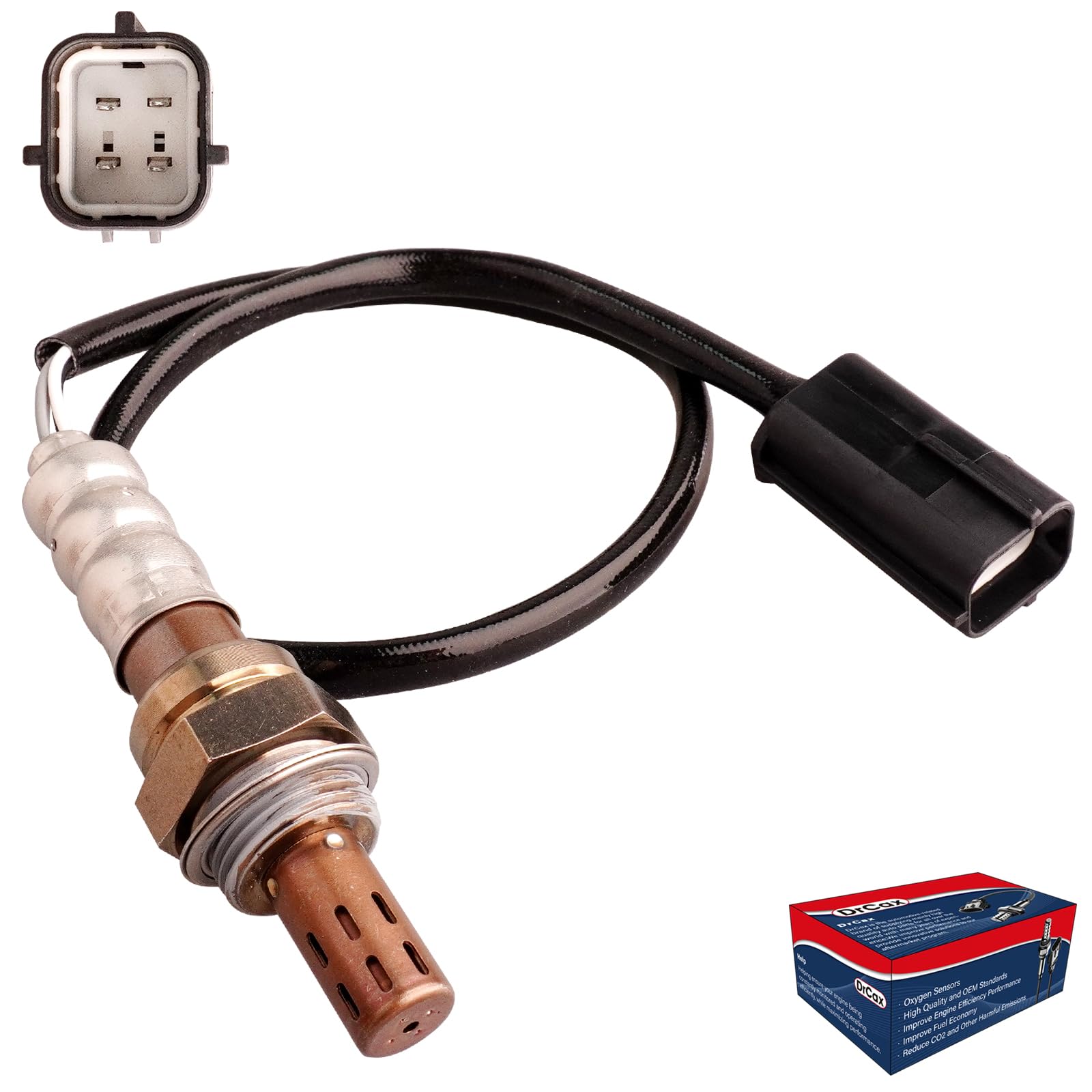 Oxygen O2 Sensor Heated Air Fuel Ratio Downstream 234-4380 Compatible with Nissan Altima Maxima Murano 350Z 370Z Cube Rogue Sentra Infiniti EX35 FX35 FX50 G25 G35 G37 M35 M37 Replace 226A0JA10C-image-32