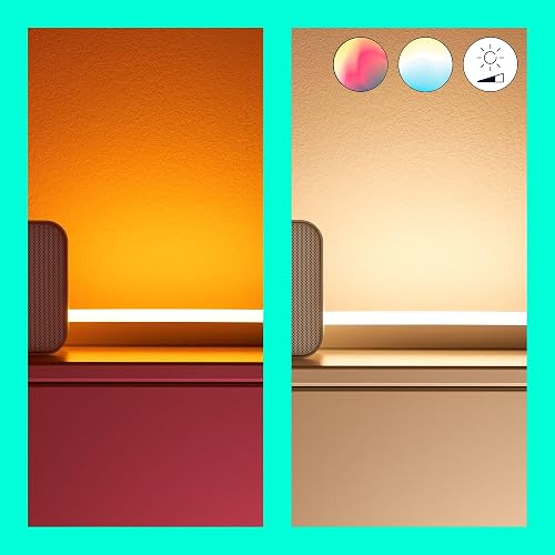 WiZ Tunable RGB LED Light Bar (400 lm) With 16 Million Colours, Warm to Cool White Dimmable, Smart Control via WiFi Voice/App, 1 Pack - 7