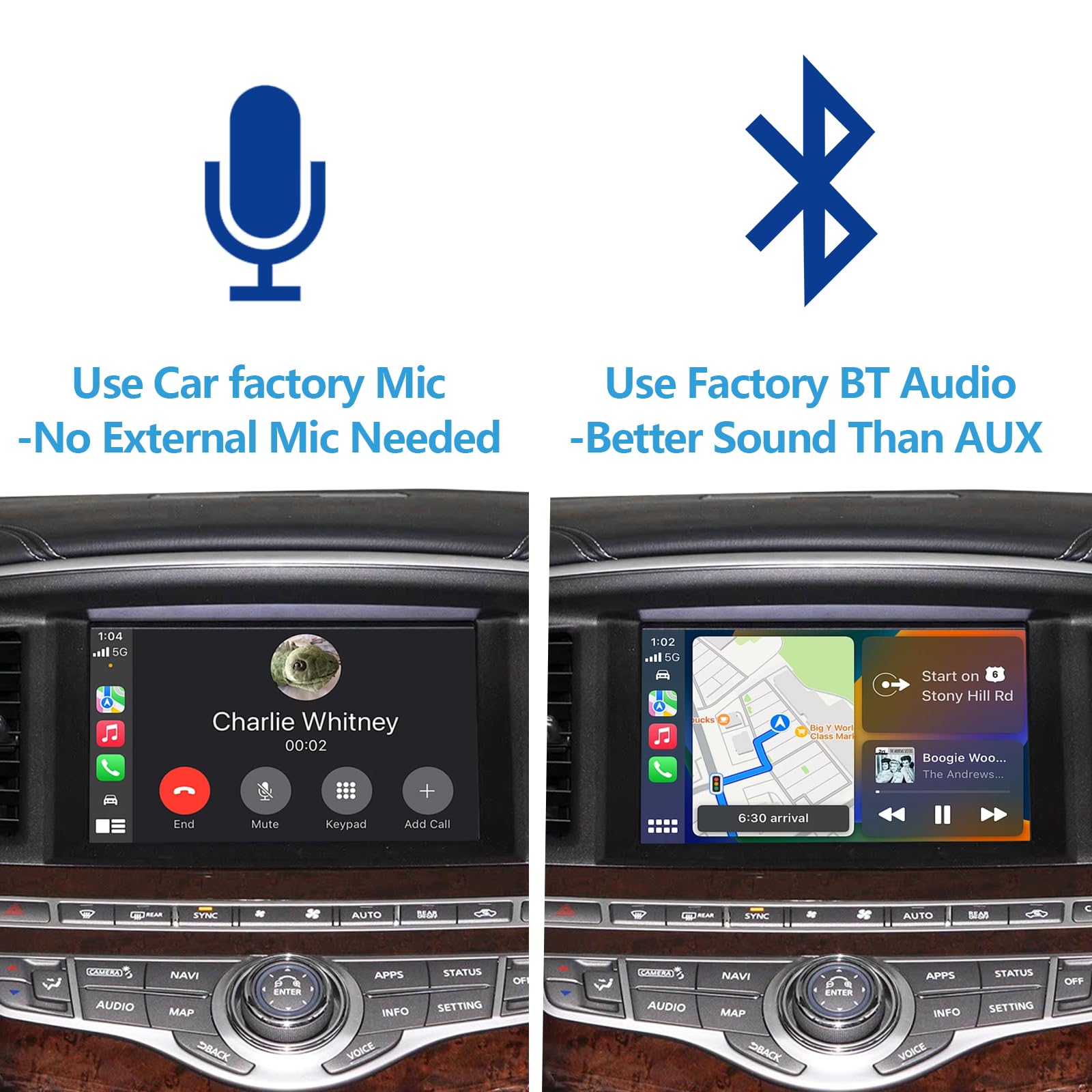 Amazon.com: CARAMCO Wireless CarPlay & Android Auto Module