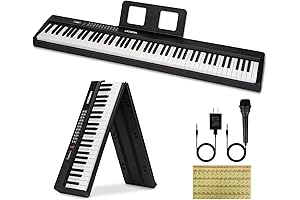 MOSEN Foldable Piano Keyboard: 88 Keys to Portable Musicality