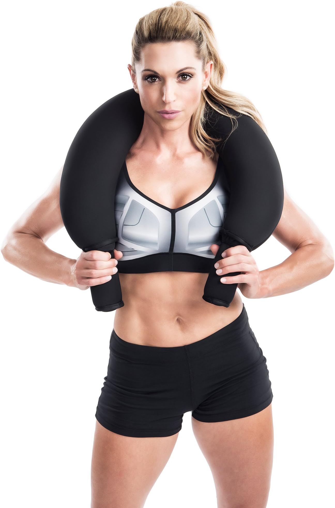 Bionic Body 10-lb. Weighted Shoulder Sandbag Strength Training Workout Gear for Home Gym BBCH-2010