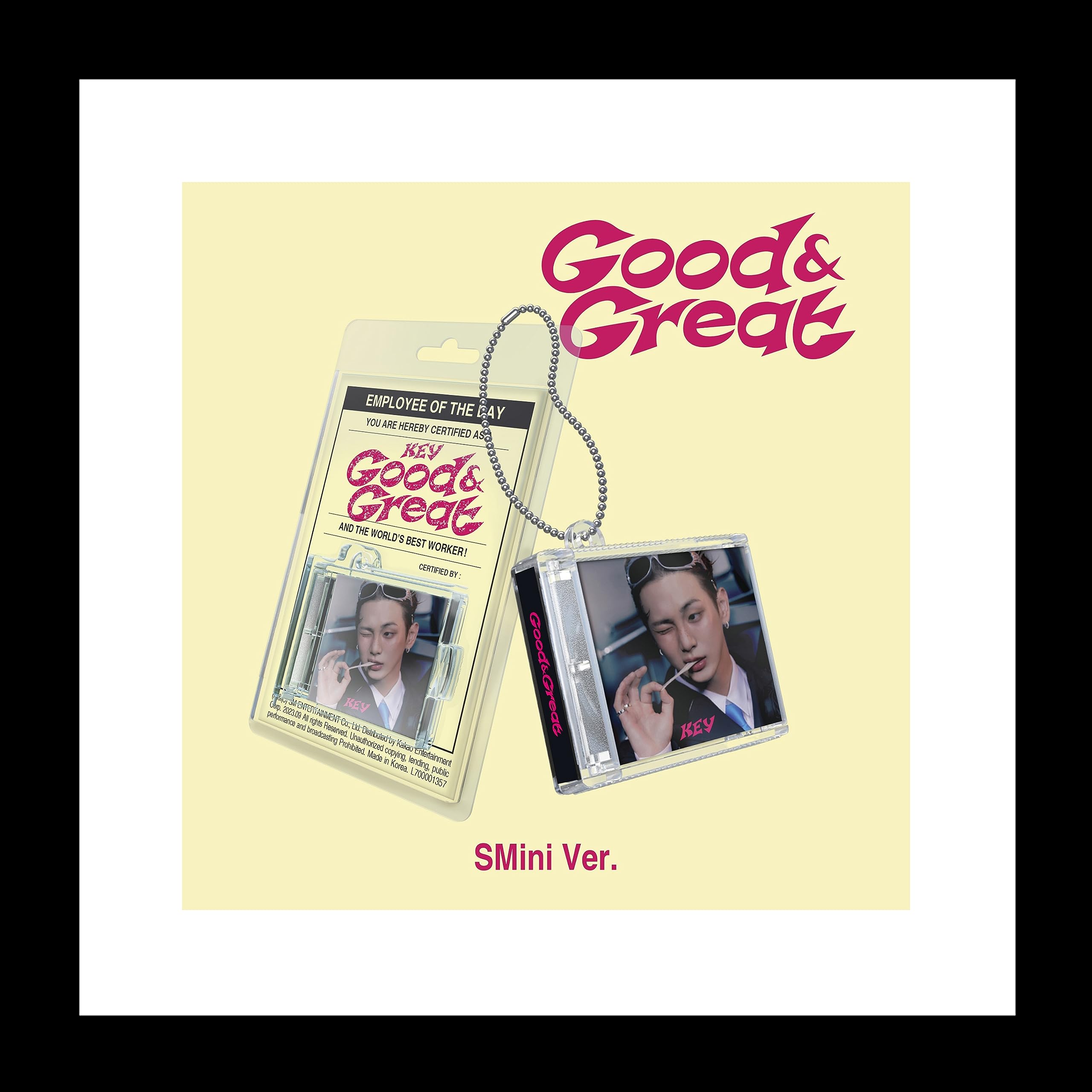 Amazon.com: SHINee KEY Good & Great 2nd Mini Album SMini Version