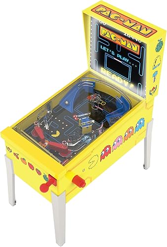 Miniatura 3 de Pac-Man: Mini Arcade Pinball - Serie de coleccionistas de lujo, luces y sonidos, juego de mesa clásico, desafíos de tiro de habilidad, juguete
