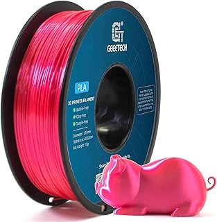 GEEETECH PLA Filaments 1.75mm Silk Magenta, 3d Drucker printer Filament PLA 1KG Spool