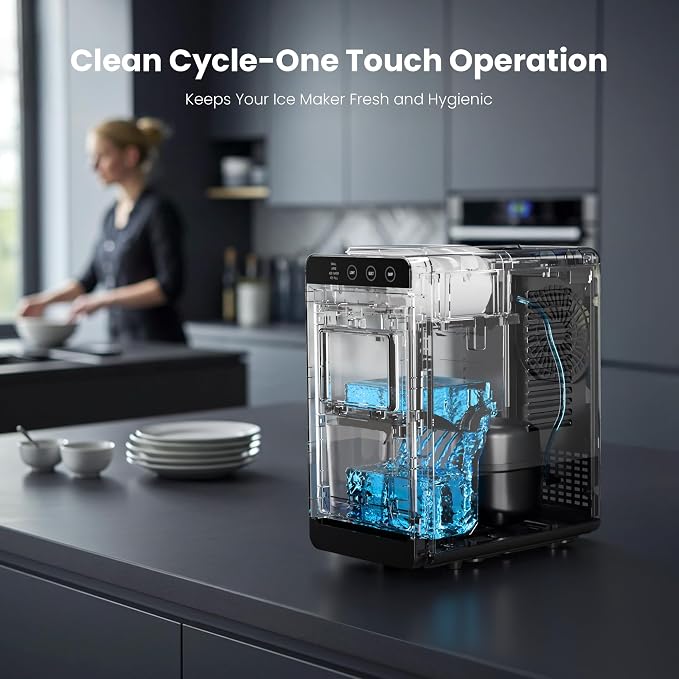 Máquina de Hielo Electactic de Mostrador 26Lbs/24H miniatura 5