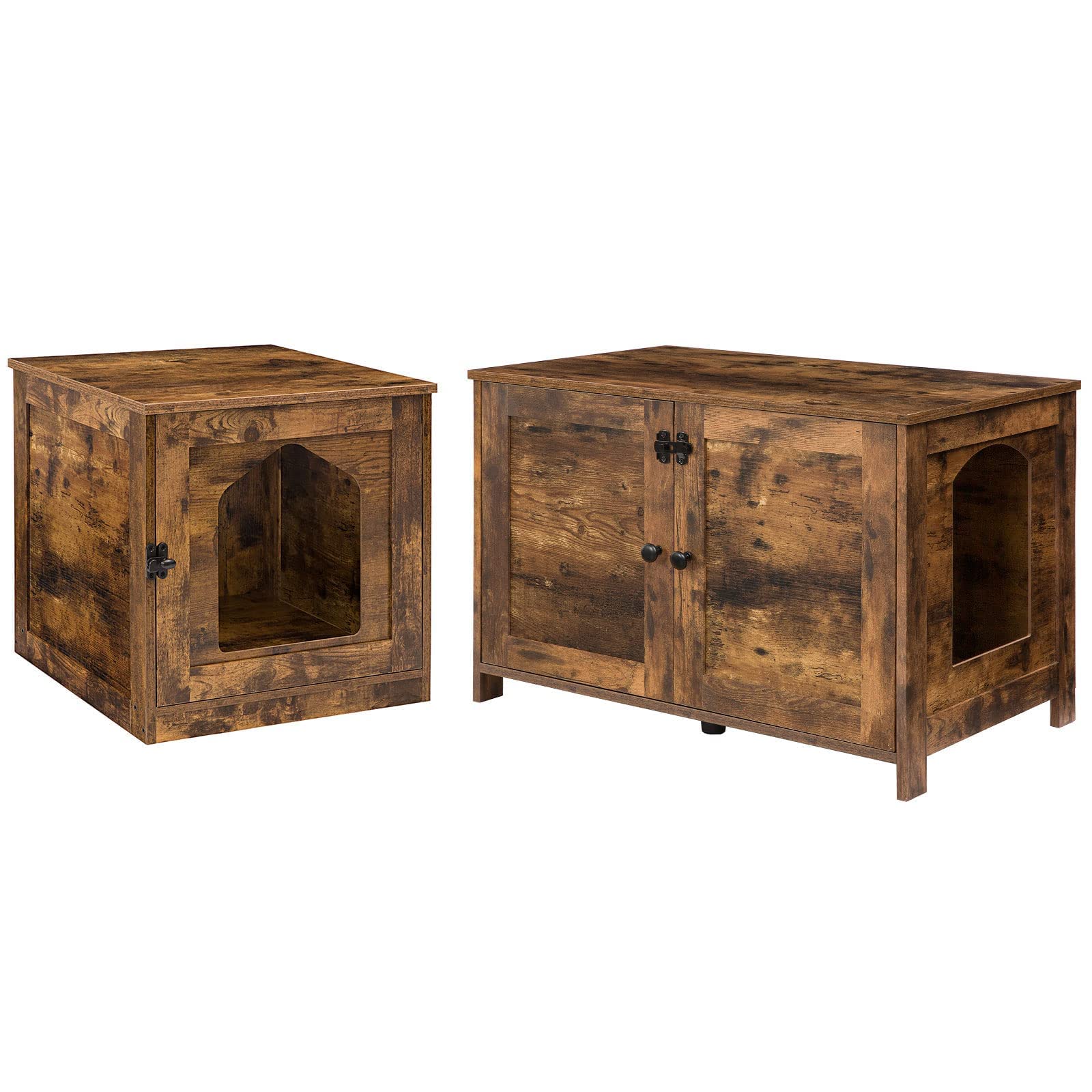 Buy HOOBRO Cat Litter Box Enclosure and Hidden Litter Box Furniture