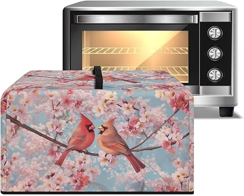 Miniatura 35 de Cubierta de horno de microondas de convección para encimera, tostadora, horno, protector de electrodomésticos para decoración de cocina del hogar,