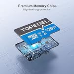 TOPESEL 128GB Micro SD Card 2 Pack Memory Cards Up to 90MB/s Micro SDXC UHS-I TF Card Class 10, U1 for Cemera/Drone/Dash Cam(2 Pack)