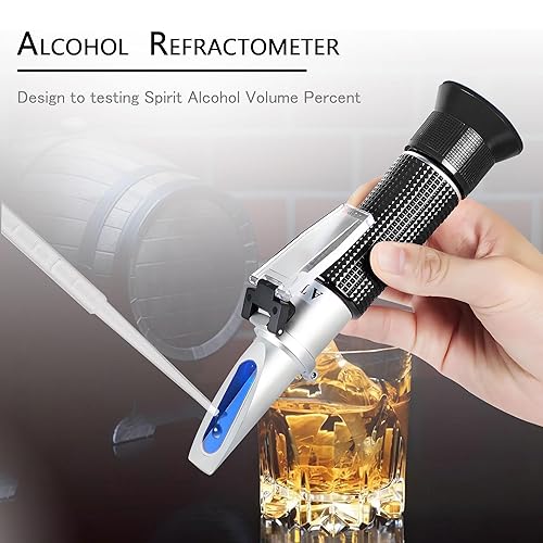 Miniatura 30 de V·RESOURCING - Refractómetro de cloruro de sodio, analizador de sal V·RESOURCING 0 ~ 28% Salinómetro para medición de salinidad alimentaria