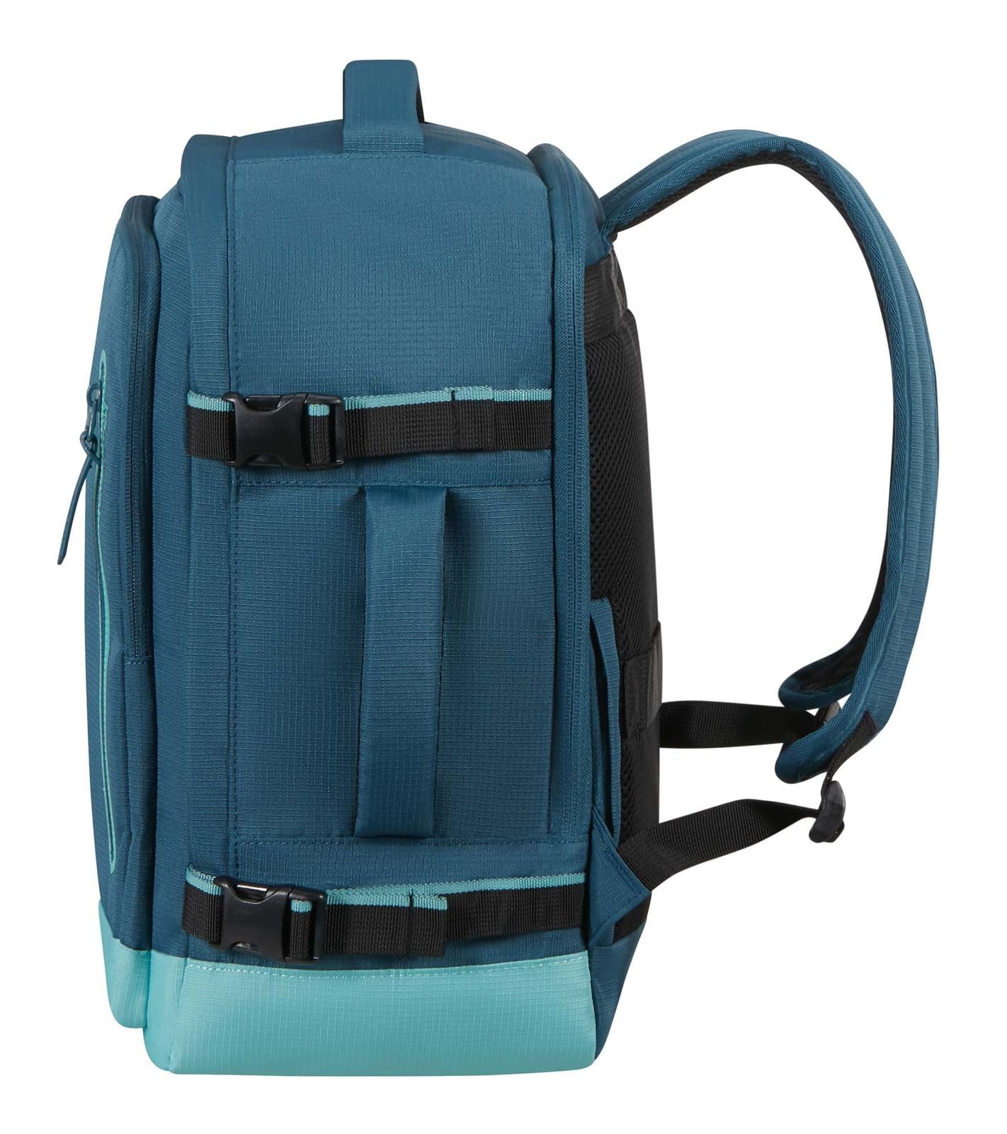 American Tourister zaino per il tempo libero con scomparto per laptop Take2Cabin Sport Backpack MS 26,5L Harbor Blue/Turquoise petrolio