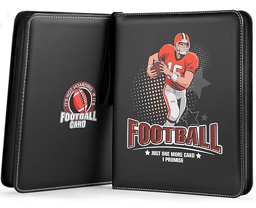 Football Card Binder 720 Pockets, Compatible with Panini, Topps Trading