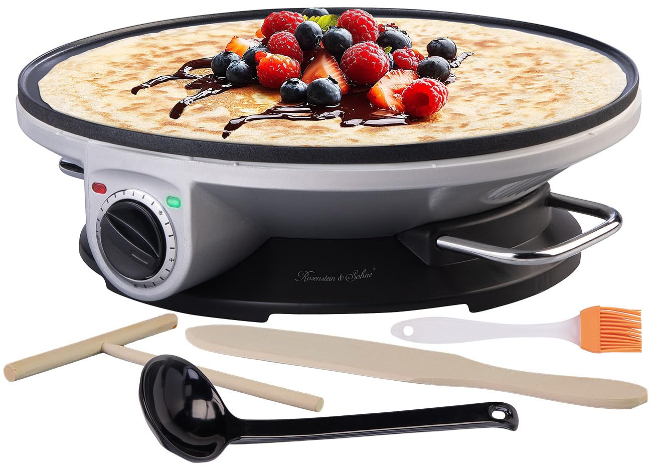 Elektryczna naleśnikarka XXL z powłoką nieprzywierającą 1200 W Ø 32 cm PKM-500