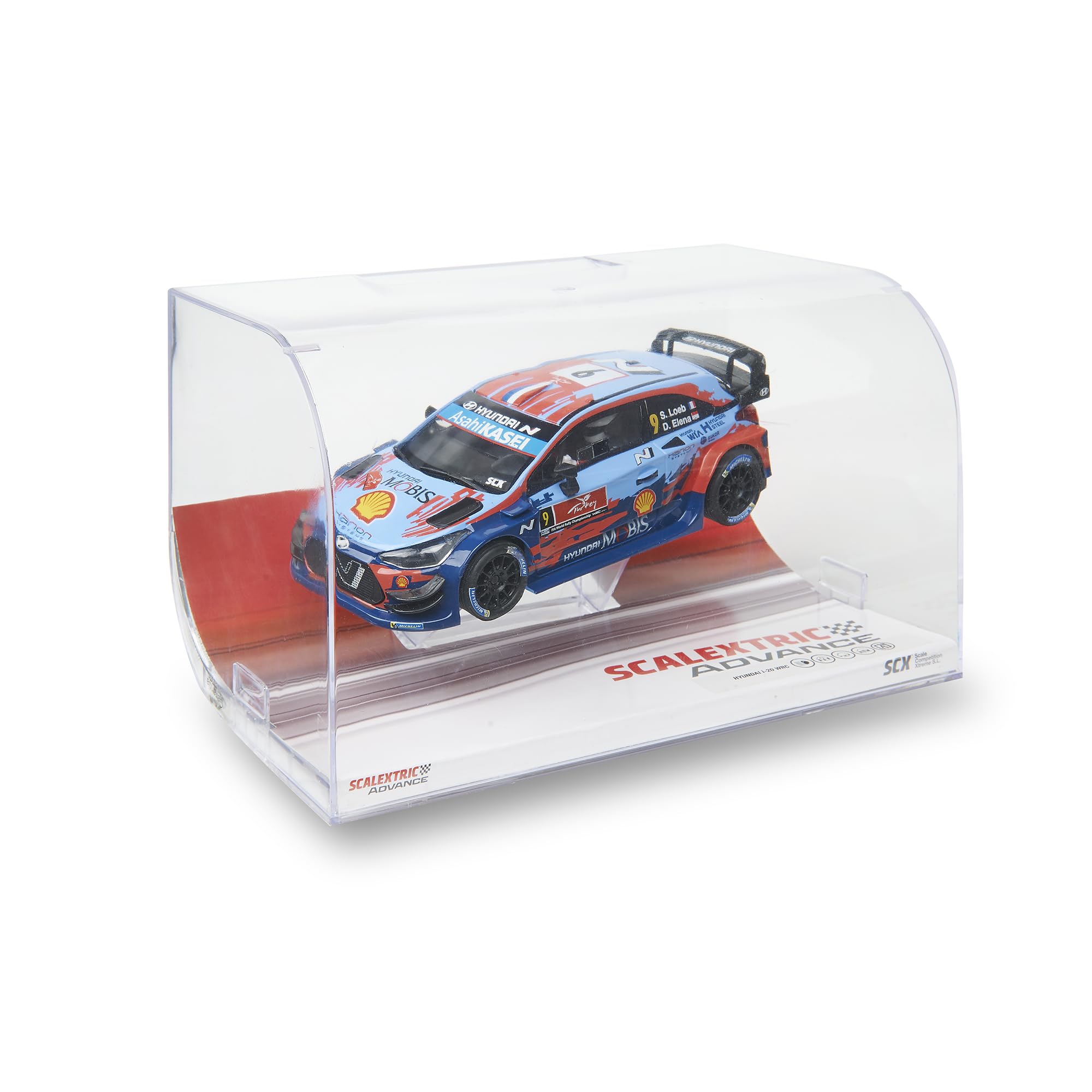 SCALEXTRIC - Advance Racing Car - Skala 1:32 Slot Car (Hyundai i-20 WRC - Loeb Türkiye)