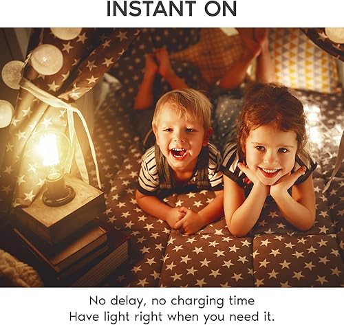 Miniatura 2 de LUXRITE Bombillas LED vintage A19 equivalente a 60 W, 3000 K blanco suave regulable, 800 lúmenes, bombilla LED Edison estándar de 8 W, certificación