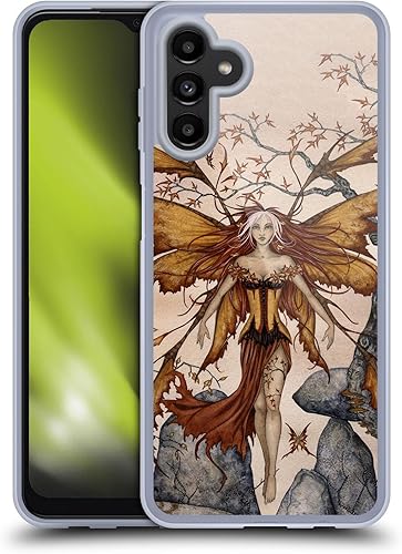 Head Case Designs Funda de gel suave Amy Brown Autumn Pixies con licencia oficial compatible con Samsung Galaxy A13 5G (2021)
