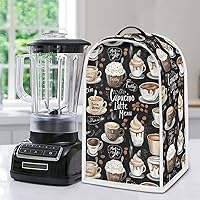 Vista 113 de doginthehole Hummingbird Blender Covers for Kitchen, Washable Appliance Covers Anti Fingerprint Stain Resistant Polyester Blender Dust Cover