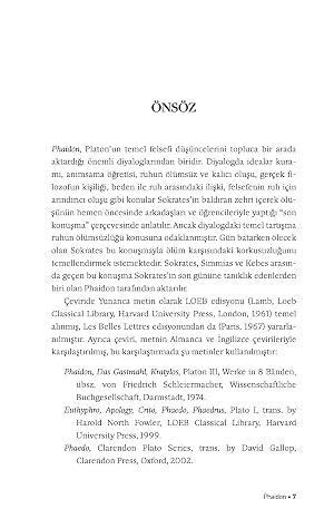 Phaidon - Ruh Üzerine