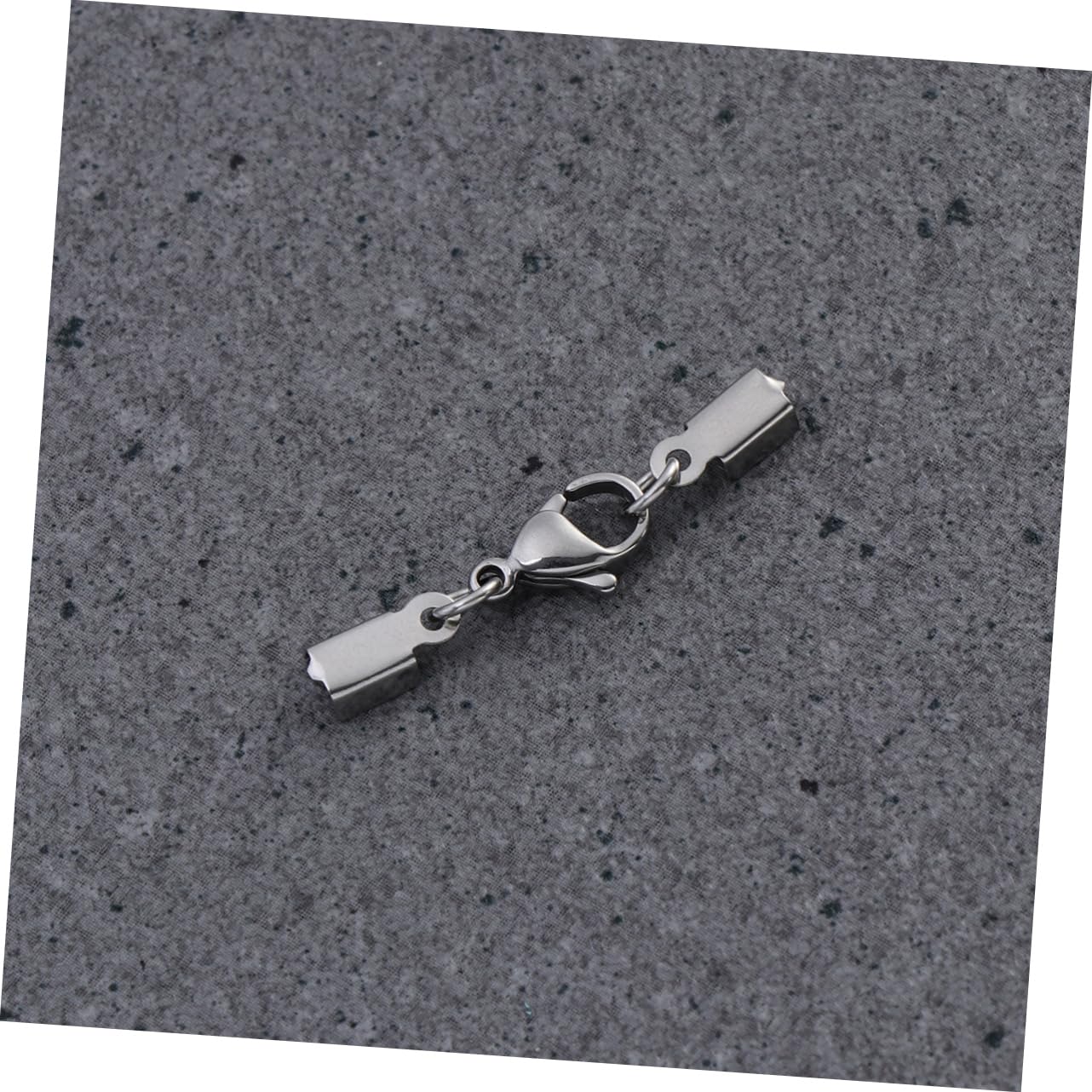 48 Stück Edelstahl Karabiner Verschlüsse für Schmuck Selbstgemacht