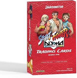 Street Fighter Alpha Warriors' Dreams Trading Cards Collector Box - 2 Packs