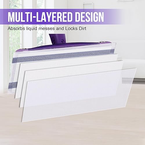 Miniatura 3 de Repuesto de almohadilla de trapeador compatible con mopa Wet Jet, desechable multisuperficie, limpiador de pisos de madera dura, almohadillas de