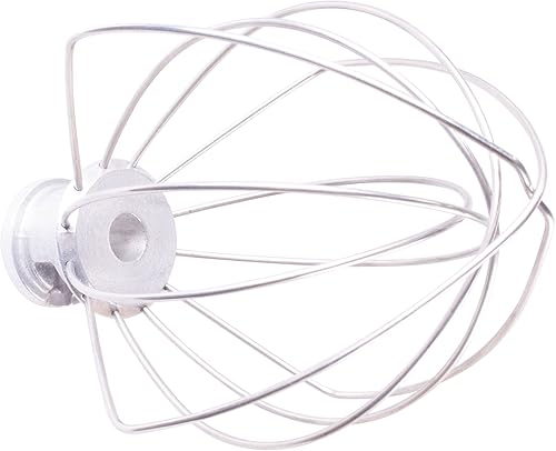 Miniatura 3 de K45WW - Batidor de alambre para batidora de pie inclinable para KitchenAid, agitador de crema de huevo de acero inoxidable, batidor de globo de