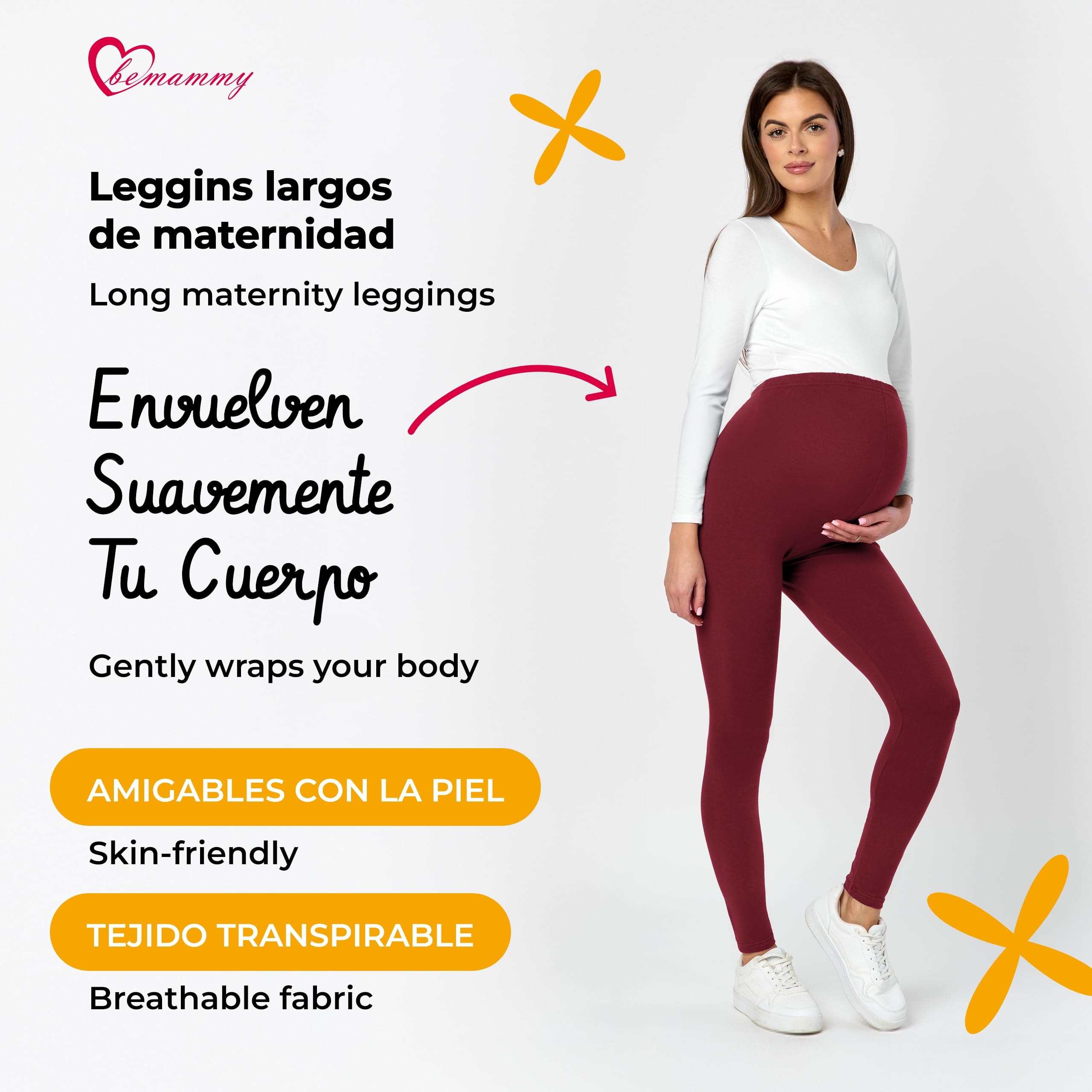 Be Mammy Leggins Premamá Embarazo Ropa Deporte BE20-230 — view 13
