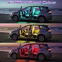 Vista 3 de Winzwon Luces LED para Accesorios Interiores de Automóvil, Rellenos para Calcetines de Navidad Regalos de Elefante Blanco para Hombres Mujeres