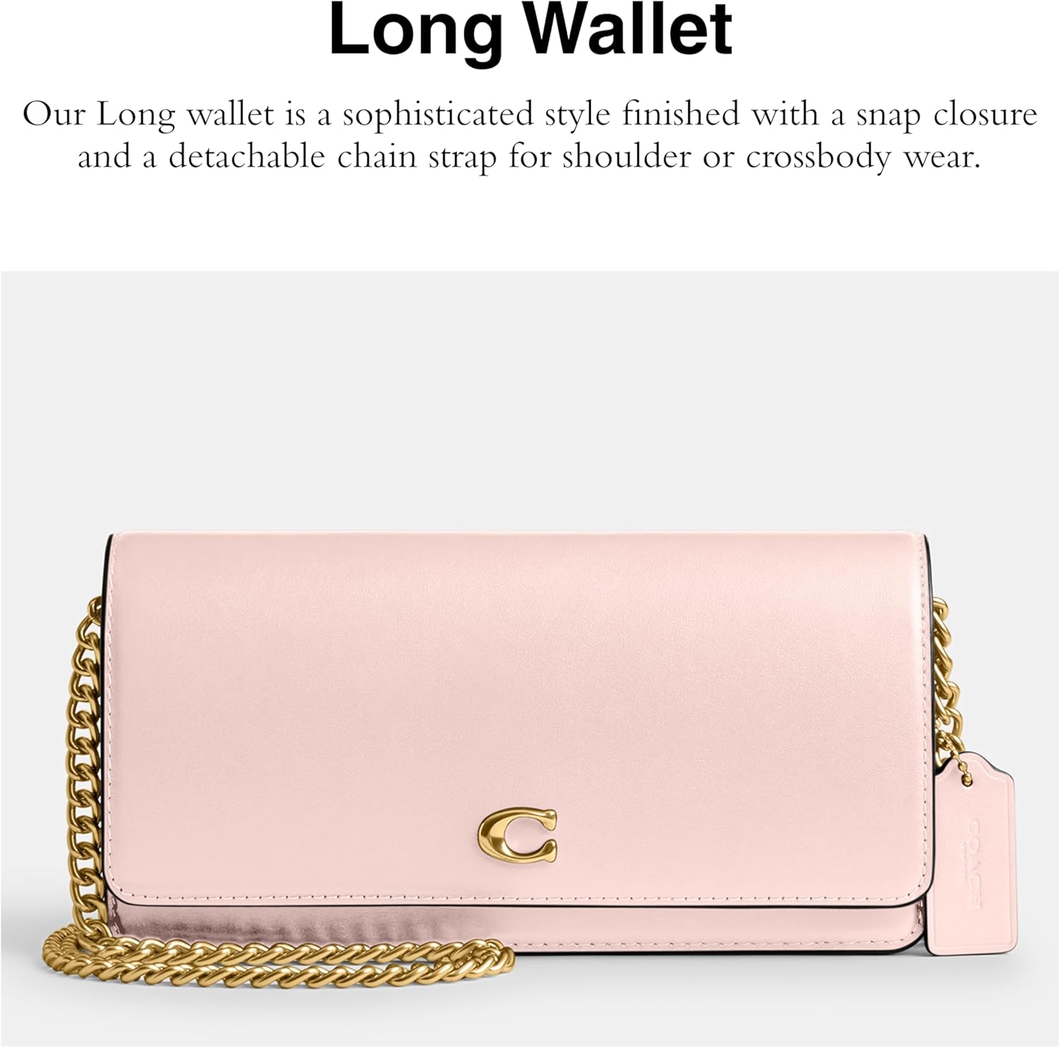 Coach Women's Evie Long Chain Accessory-Travel Wallet - Image 2