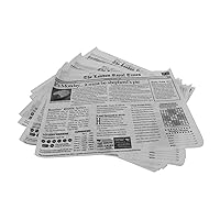 Vista 16 de G.E.T. 4-TF1600 - Forro de papel de periódico francés de 12 x 12 pulgadas, blanco seguro para alimentos, contenedor de delicatessen, molino