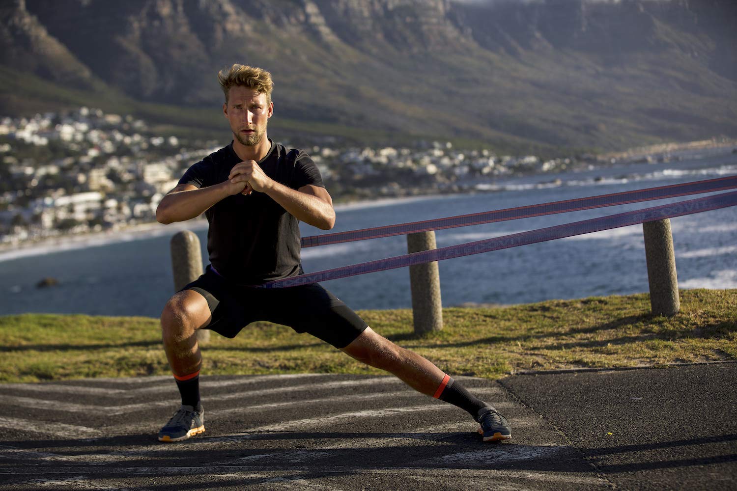 FLEXVIT Fabric Resistance Band – Premium German-Made Exercise Band For Comfort & Tear Resistance