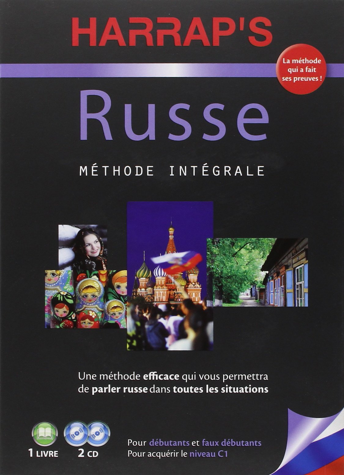 Harrap's méthode intégrale Russe - 2 CD + livre
