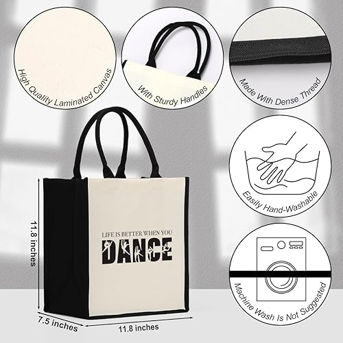 Miniatura 2 de Bolso personalizado para mujer  Bolsa de lona para playa más barata de fin de semana para niñas, divertido fin de semana para viajes de niñas