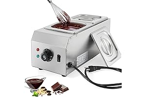 WICHEMI Industrial Triple Tank Chocolate Melter Pots