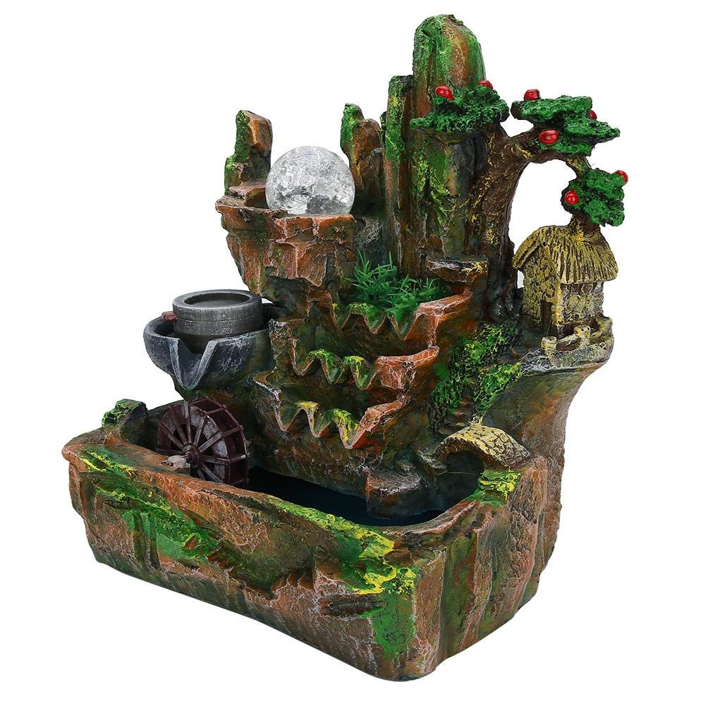 Tabletop Water Fountain, Desktop Water Fountain Indoor & Outdoor, Mini