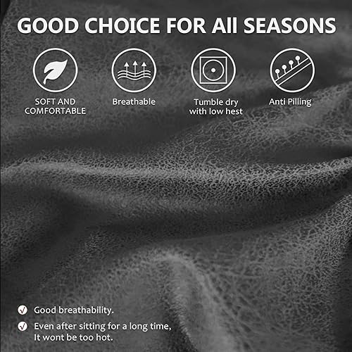 Vista 383 de molasofa Fundas de cuero para sillas reclinables, fundas para sillas reclinables grandes para silla reclinable, 4 piezas, fundas lavables que se