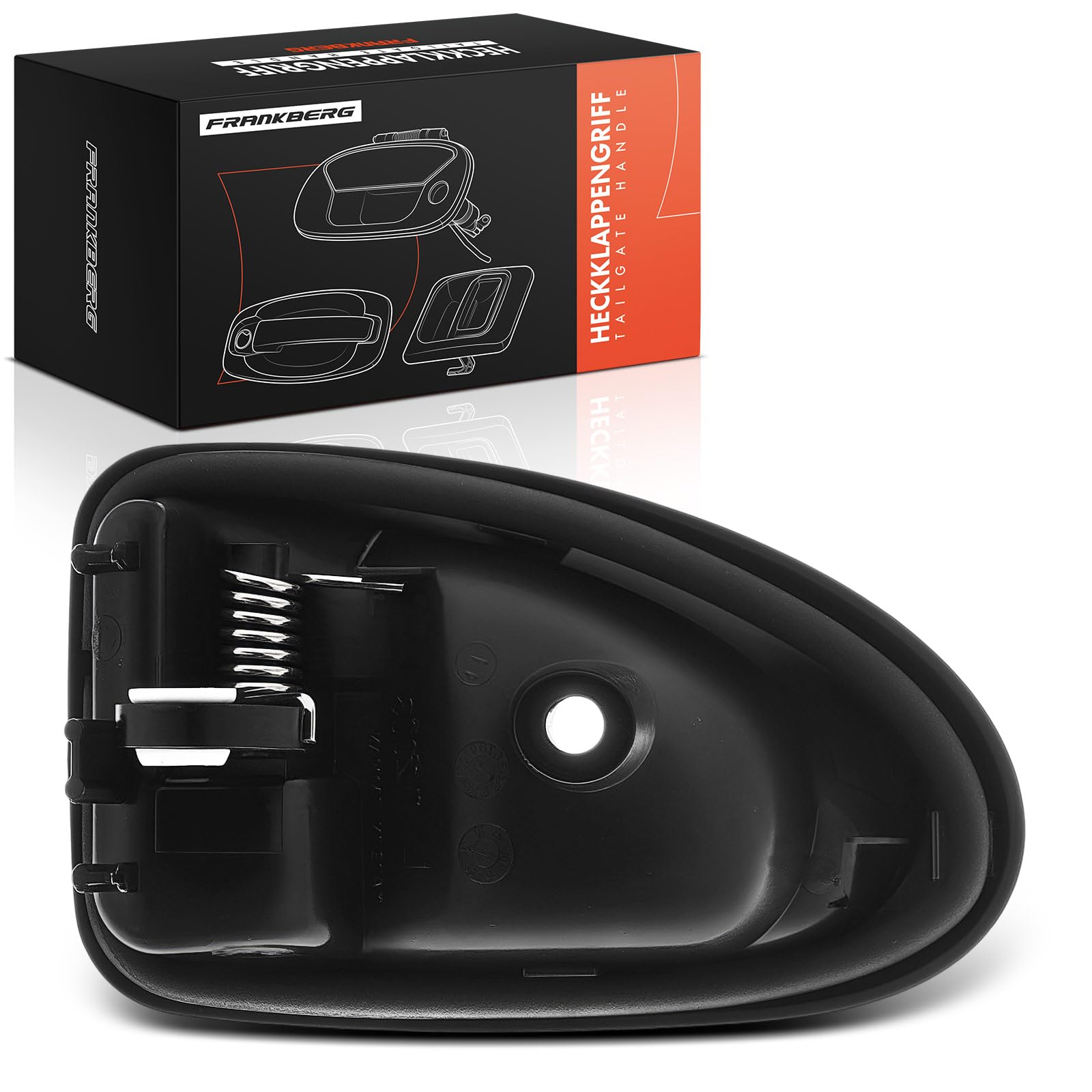 Frankberg Poignée de porte, poignée de porte extérieure 7700353283 | Compatible avec: M.e.g.a.n.e I Classic LA0/1, Logan I LS, Bus IV quotidien, Boîte Mascotte, Bus quotidien III