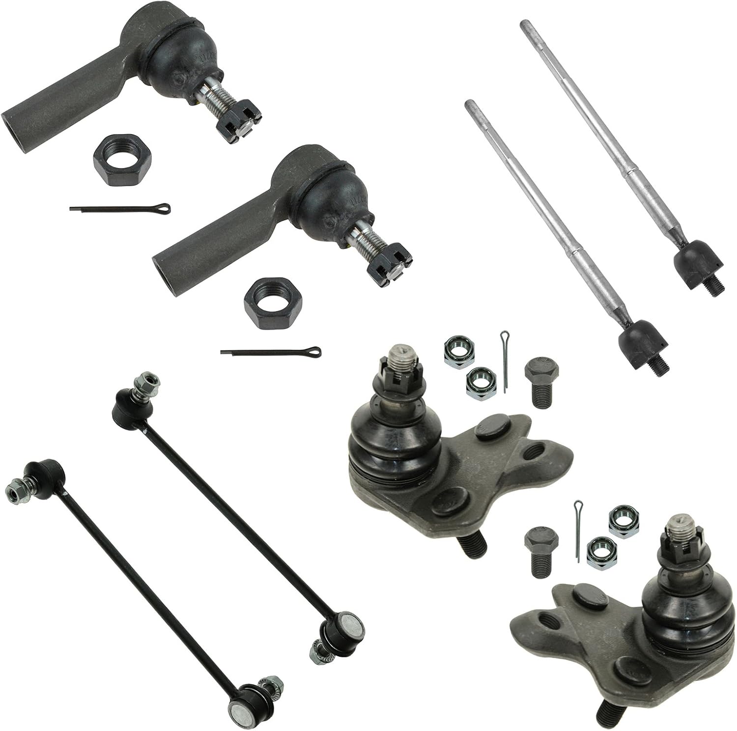 8 Piece Kit Inner Outer Tie Rod Sway Bar Link Ball Joint LH RH for Vibe Matrix