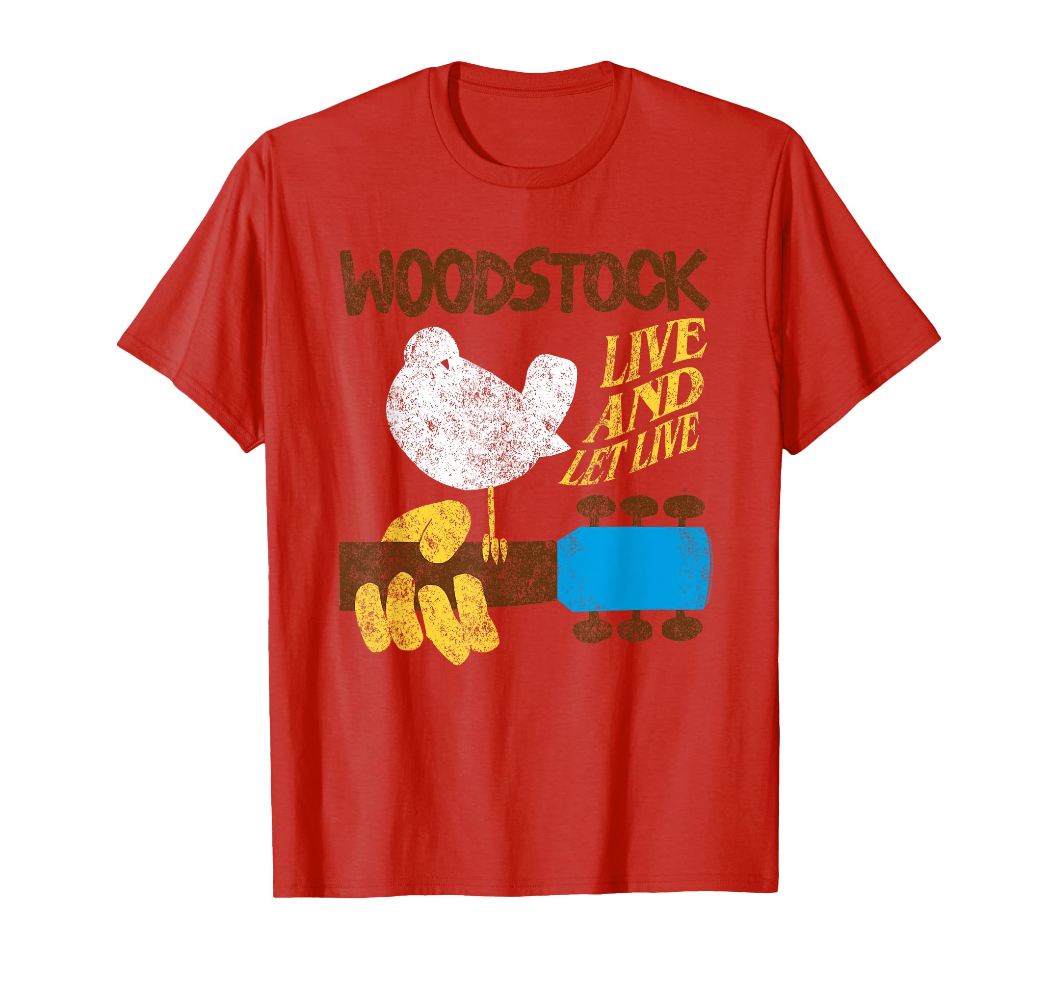 Amazon | ウッドストック・ライブ・アンド・レット・ライブ Tシャツ