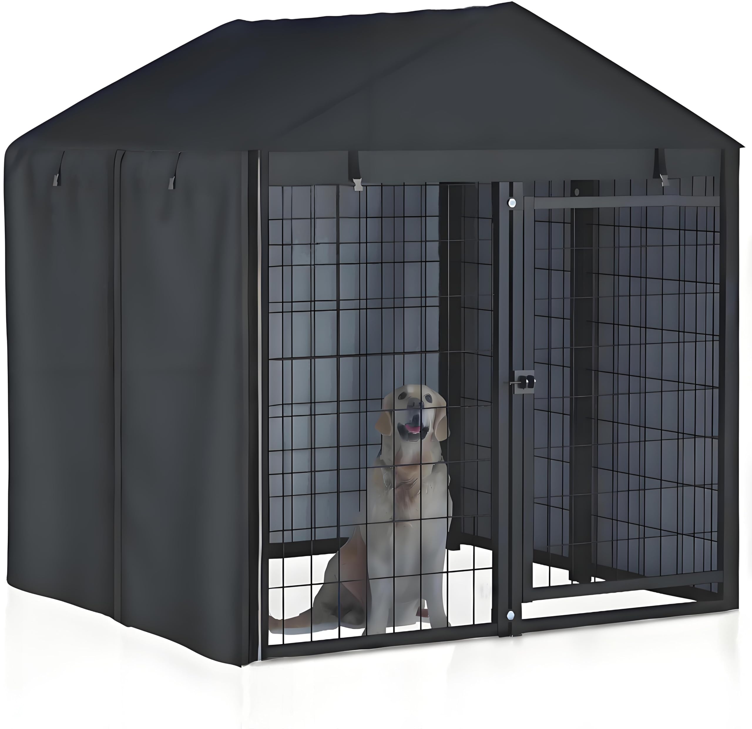48 Inch Dog Crate Cover Lunarable Plaid Dog Crate Cover, Diagonal