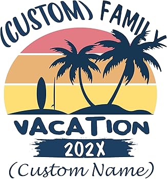 Family Beach Summer Vacation T-shirt 25749676 Vector Art At Vecteezy
