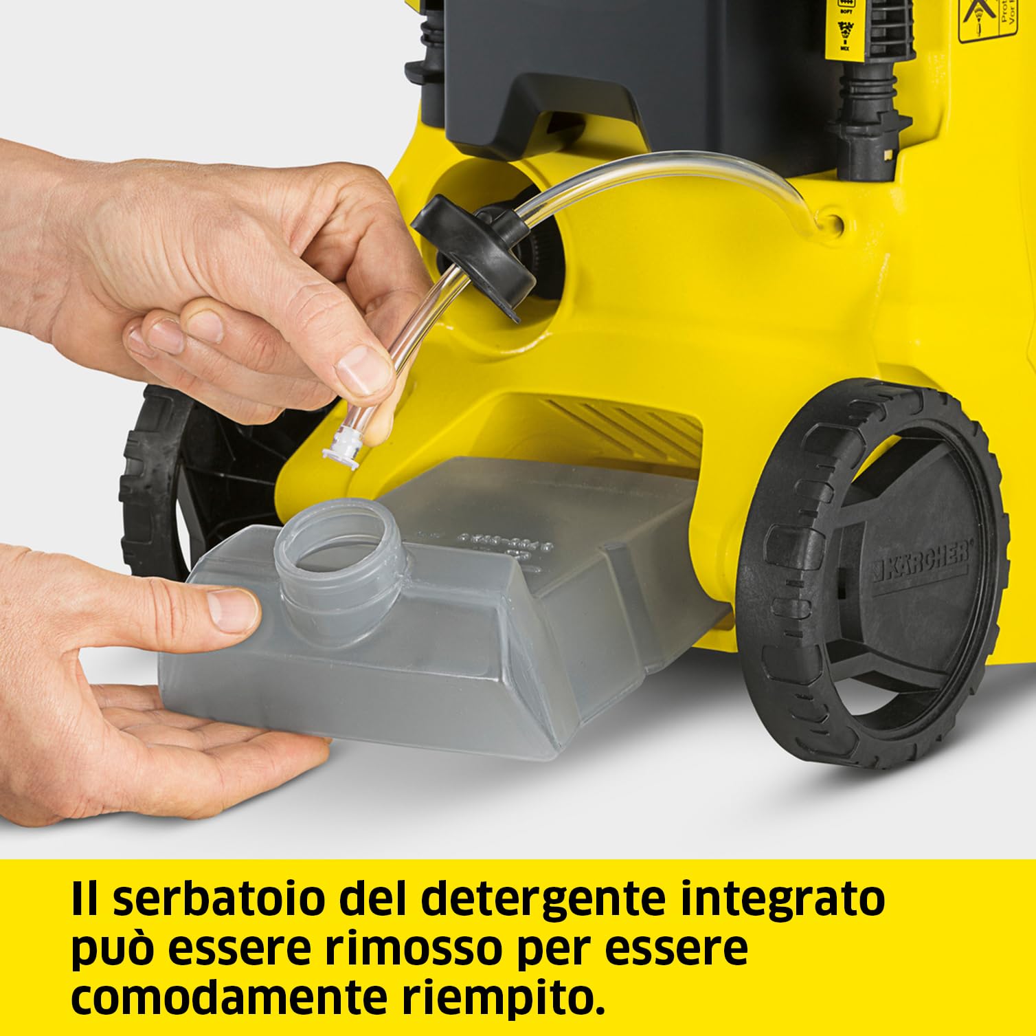 Kärcher Idropulitrice K 3 Power Control Home, Pressione 120 bar, Portata 380 l/h, Area di Lavoro 28 m²/h, Pistola Alta Pressione, Ugello Rotante, Lancia, Lavasuperfici T 1