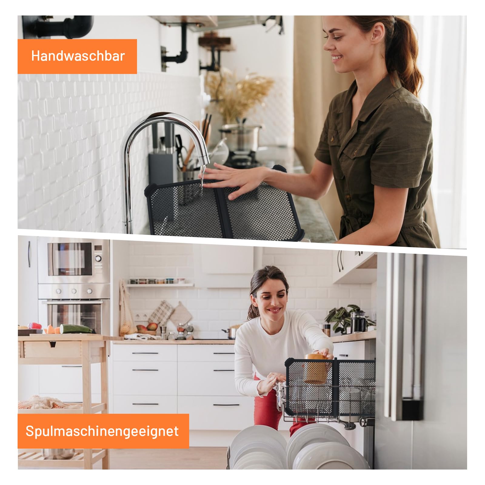 Philips Airfryer Spritzschutz 2er Set - Silikon Abdeckung Für XXL Modelle