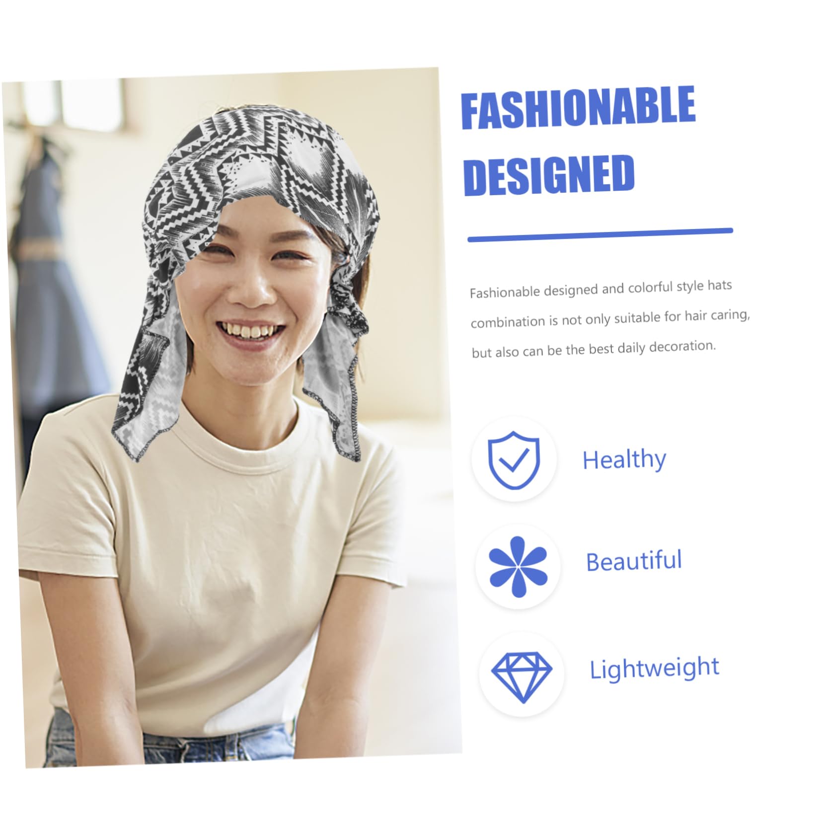 15 Piezas Sombrero Pirata Triangular Sombreros De Mujer Sombrero De Señora Niñas Hijab Gorros De Quimio Pañuelo Para La Cabeza Bufanda Gorro Bouffant Unisex Gorros De Quimio